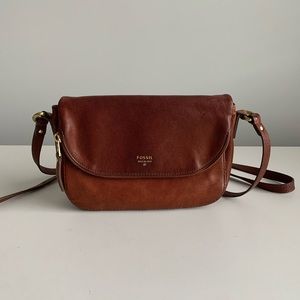 Fossil brown crossbody